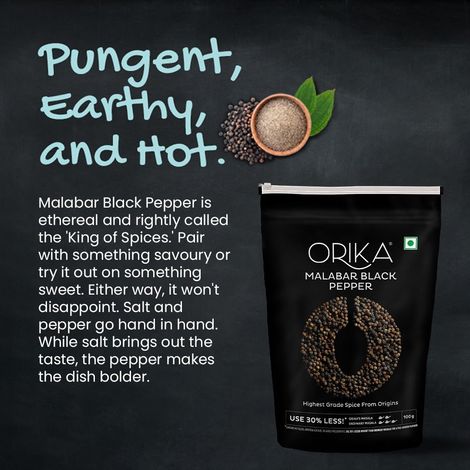 Orika Black Pepper Powder | Kaali Mirch Powder