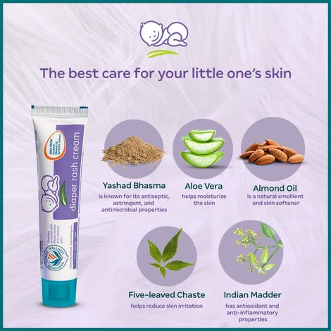 Himalaya Baby Diaper Rash Cream Relieves Rashes Reduces Redness & Irritation