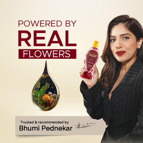 Shaastram Hibiscus & Almond Ayurvedic hair oil to reduce breakage