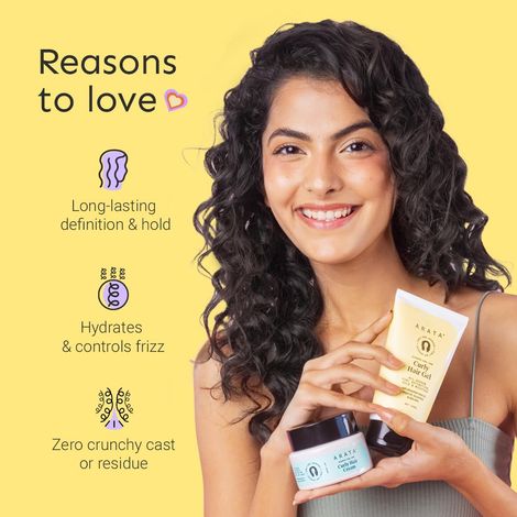 Arata Curl Cream & Gel Styling Combo