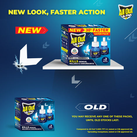 All Out Ultra Mosquito Repellent Refills Combo