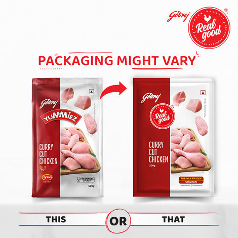 Godrej Chicken Curry Cut (Freshly Frozen)