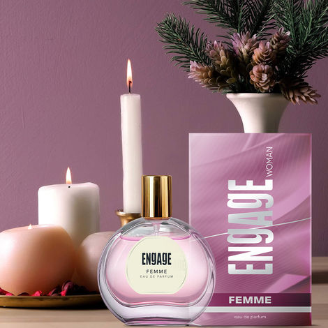 Engage Femme Eau De Parfum for Women - Citrus Floral | Long Lasting Fragrance