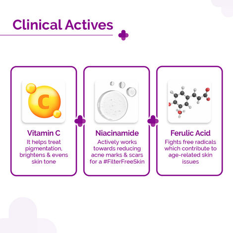 The Derma Co 10% Vitamin C Face Serum for Skin Radiance