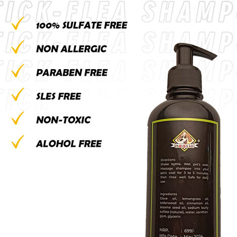 Nootie Tick & Flea Shampoo For Dog & Puppies