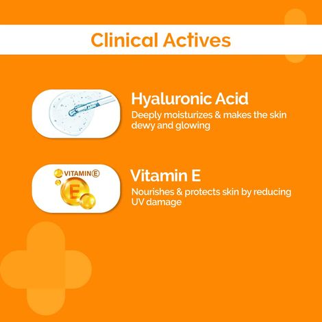 The Derma Co 1% Hyaluronic Sunscreen SPF 50 PA++++ Aqua Gel For Normal To Oily Skin