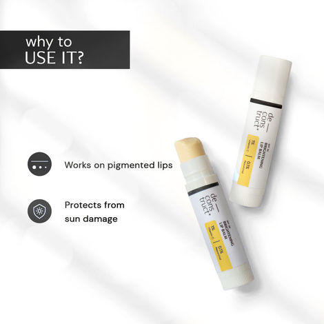 Deconstruct Brightening Lip Balm with 1% Vitamin C|SPF 30 |Hydrates & Brightens Dry & Pigmented Lips