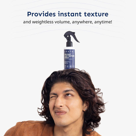 Arata Sea Salt Hair Texturizing Spray (Matte Finish)