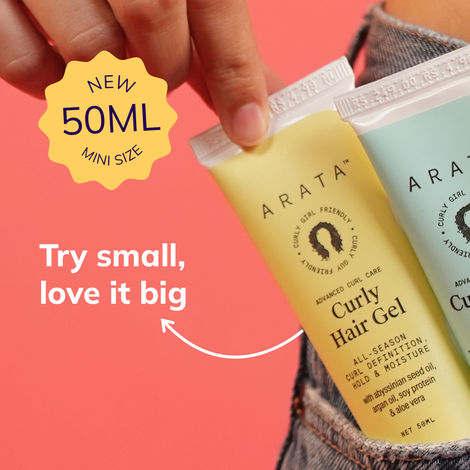 Arata Curl Hair Gel (Definition & Hold)