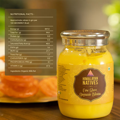 Himalayan Natives Organic Bilona Cow Ghee Jar