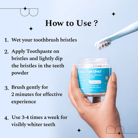 Perfora Teeth Whitening Powder (Triple Mint)