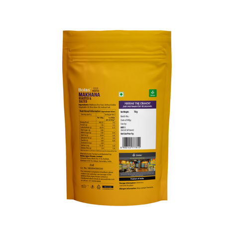 Bolas Roasted And Salted Makhana