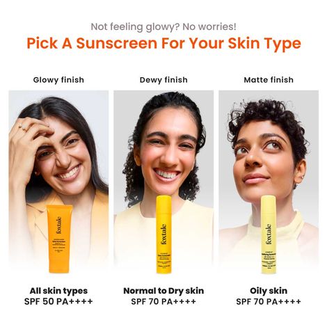 Foxtale Glow Sunscreen SPF 50 PA++++