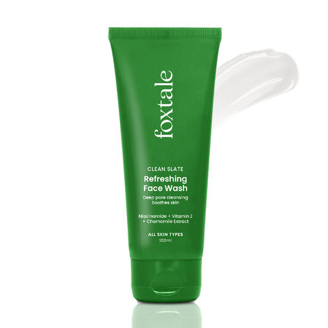 Foxtale Refreshing Face Wash with Niacinamide(Tube)