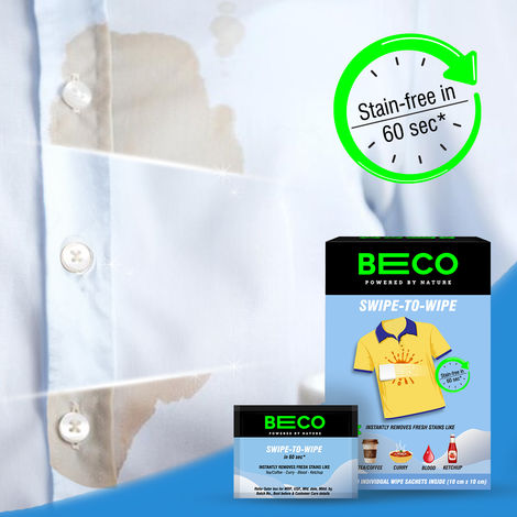 BECO 60 Seconds Instant Stain Remover Wipes