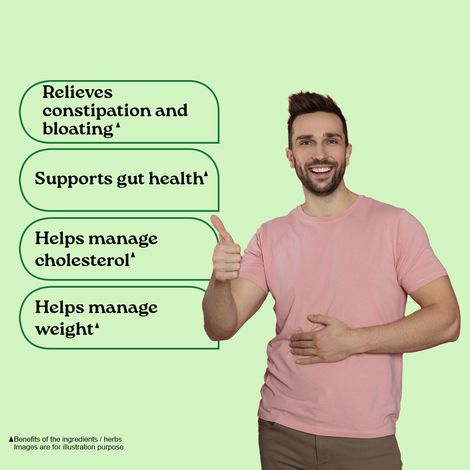 Organic India Whole Psyllium Husk Isabgol Powder