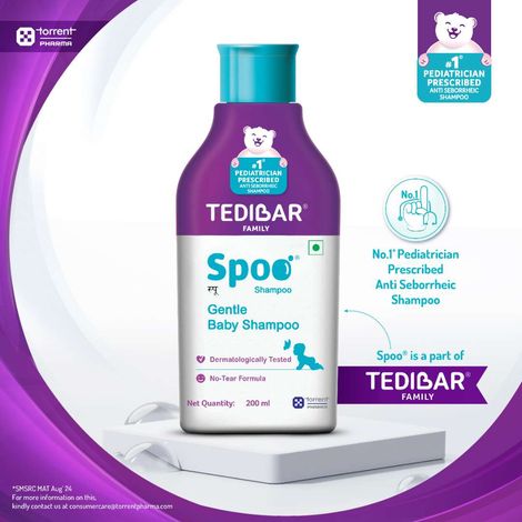 Spoo No-Tear Formula baby shampoo from Tedibar Family