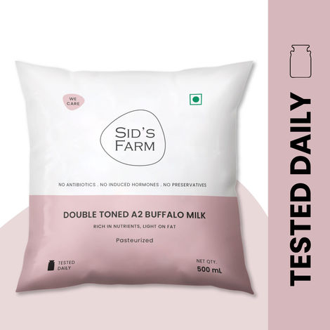 Sids Farm A2 Buffalo Double Toned Milk