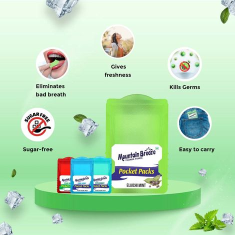 MOUNTAIN BREEZE Sugar Free Strip | Elachimint