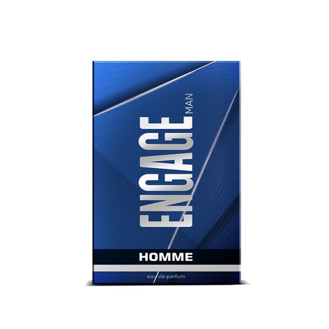 Engage Homme Eau De Parfum for Men | Woody & Fresh | Luxury & Skin Friendly