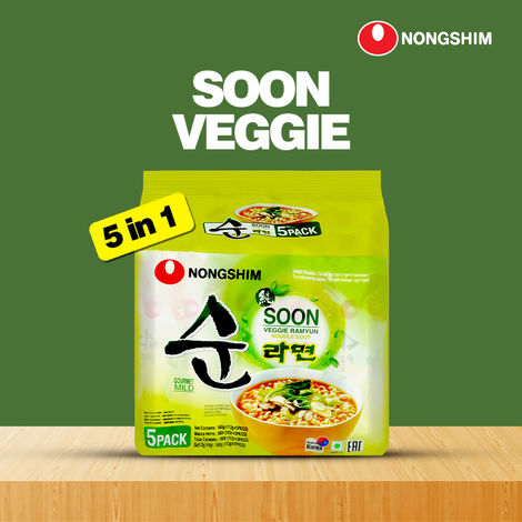 Nongshim Soon Veggie Ramyun | 5 In 1
