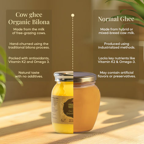 Himalayan Natives Organic Bilona Cow Ghee Jar