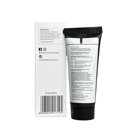 Deconstruct Lightweight Gel Sunscreen - SPF 55+ - PA+++