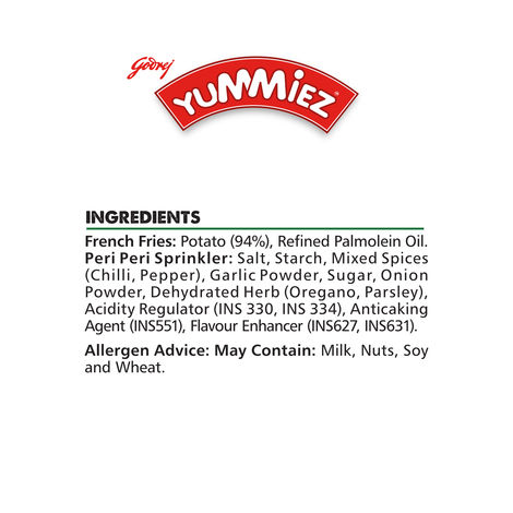 Godrej Yummiez Peri Peri French Fries