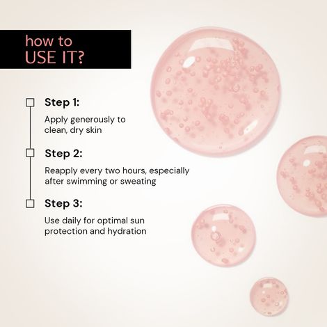 Deconstruct Invisible Water Sunscreen SPF 50 , Instant Cooling & Long-Lasting for All Skin Types