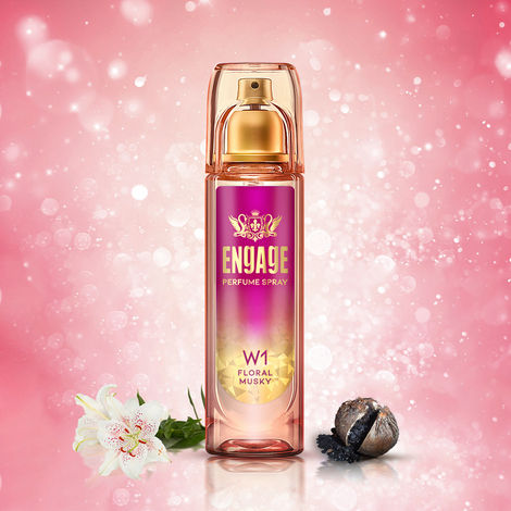 Engage W1 Perfume Spray For Women- Fruity And Floral Skin Friendly