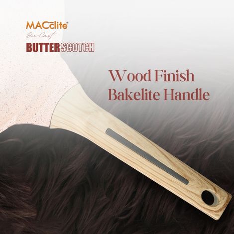 Macclite Non-Stick PDC Granite+ Induction Base Butter Scotch Triumph Tawa 28 cm