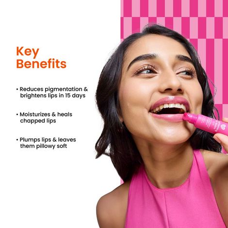 Foxtale SPF 30 Brightening Lip Balm with Peptitdes (Pink)