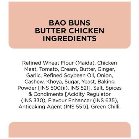 Prasuma Bao Buns Butter Chicken