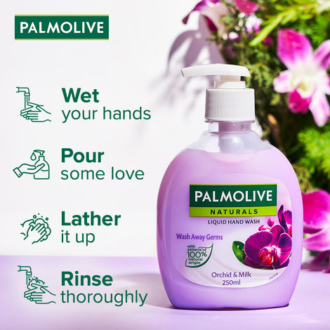 Palmolive Hand Wash Orchid & Milk