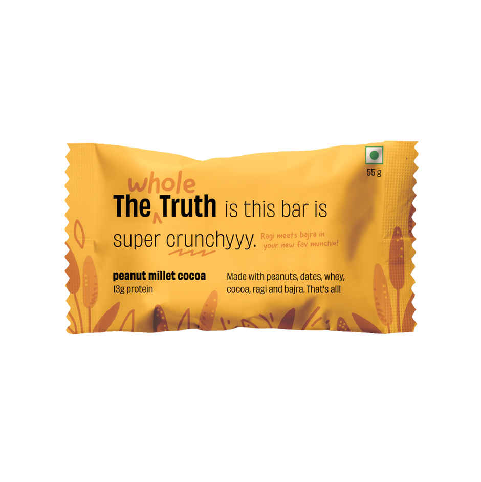 The Whole Truth Peanut Cocoa Millet Bar