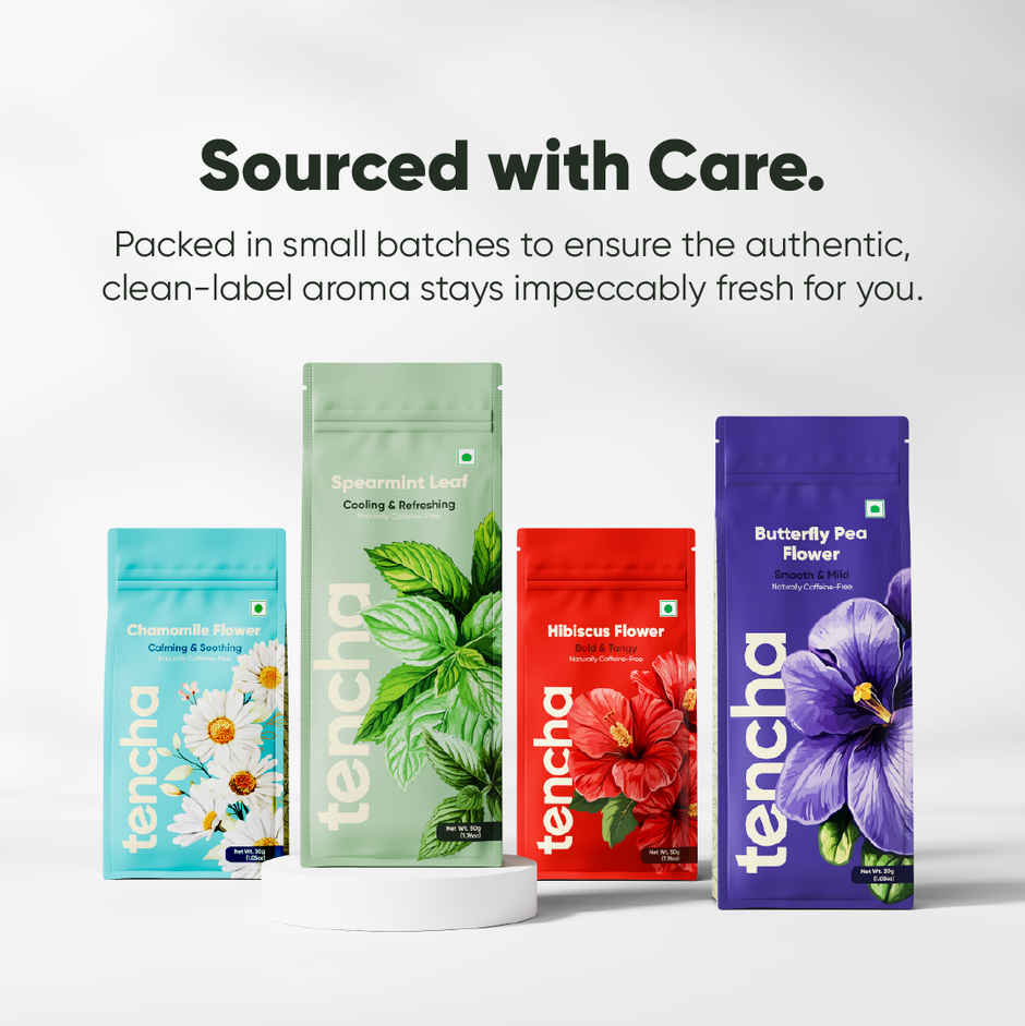 Tencha Spearmint Leaf Tea | Caffeine-Free Herbal Infusion for PCOS & Digestion