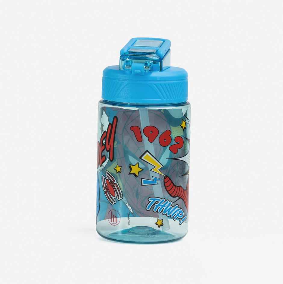 Marvel Spiderman Handy Transparent Sippy Cup Bottle. | Hmthsb 00866 | Spm | 400ml