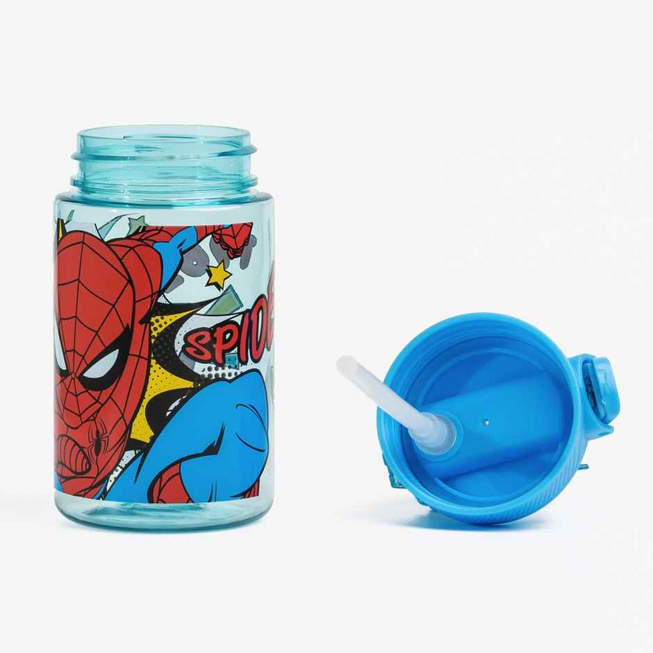 Marvel Spiderman Handy Transparent Sippy Cup Bottle. | Hmthsb 00866 | Spm | 400ml