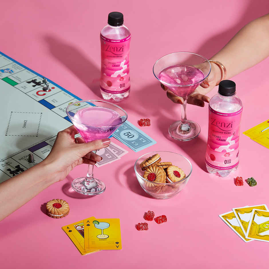 Zenzi Lychee Rose Sparkling Water