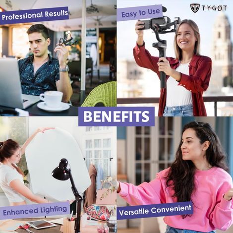 Tygot Vlogging Kit Tripod Stand