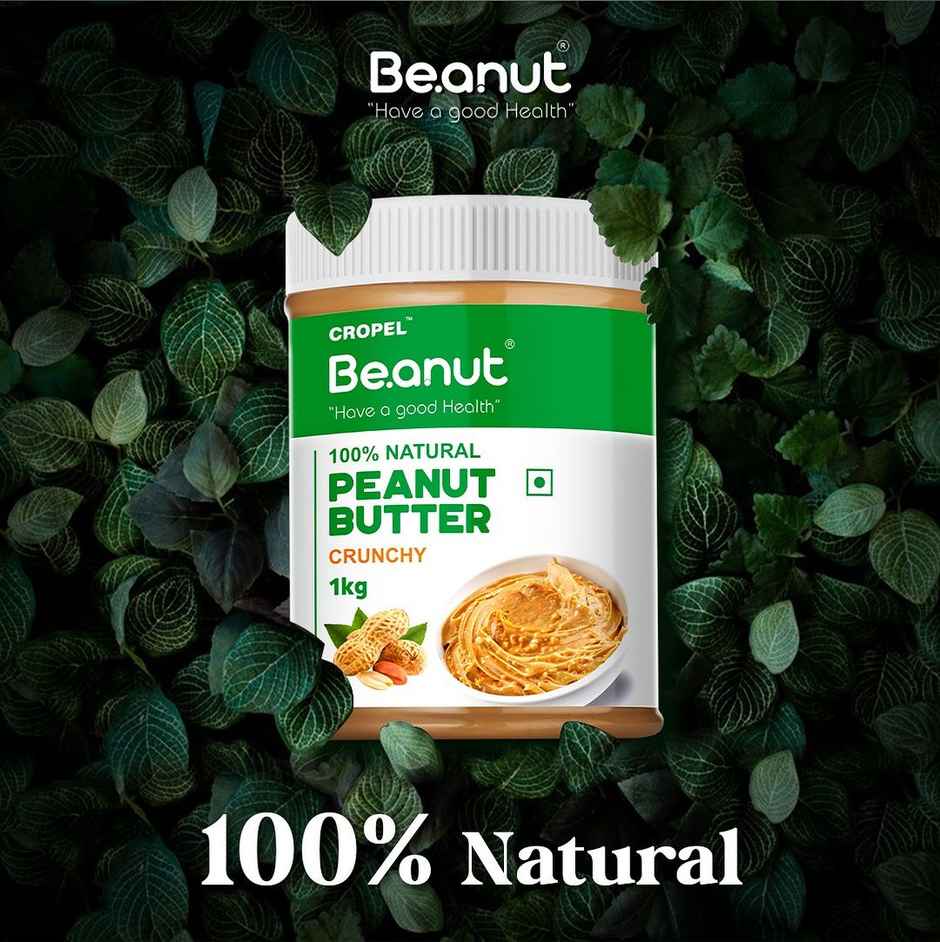 Be.anut Natural Peanut Butter - Crunchy
