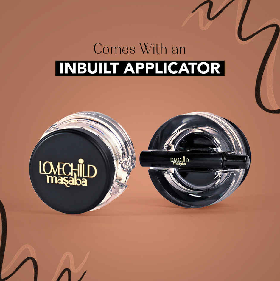 LoveChild Masaba Eye 2K Eyeliner | Black