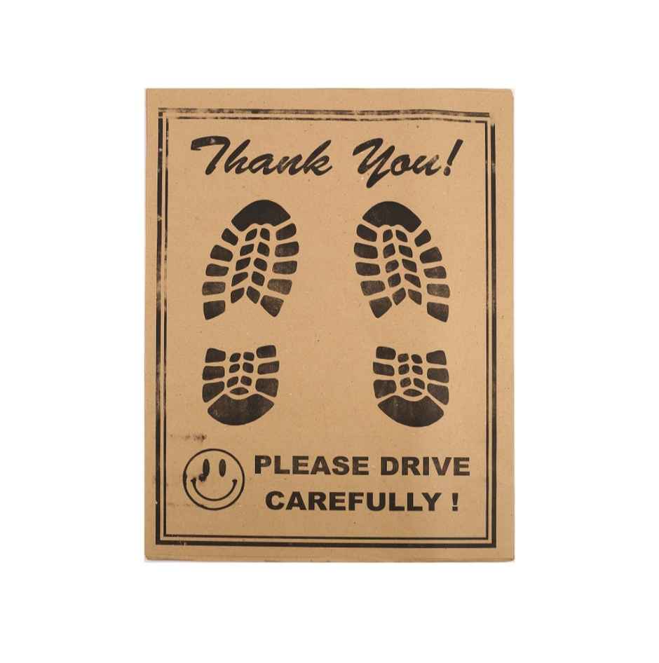 Motorzee Disposable Car Paper Mats | High-Density Anti-Slip Paper Floor Mat | 44 x 54 cm