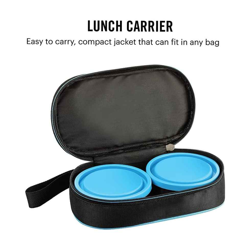 Sugar Homeware Glowell Stainless Steel Lunchbox With Bag For School Office Kids