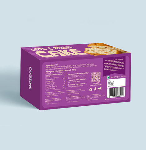 CakeZone Date & Raisin Cake