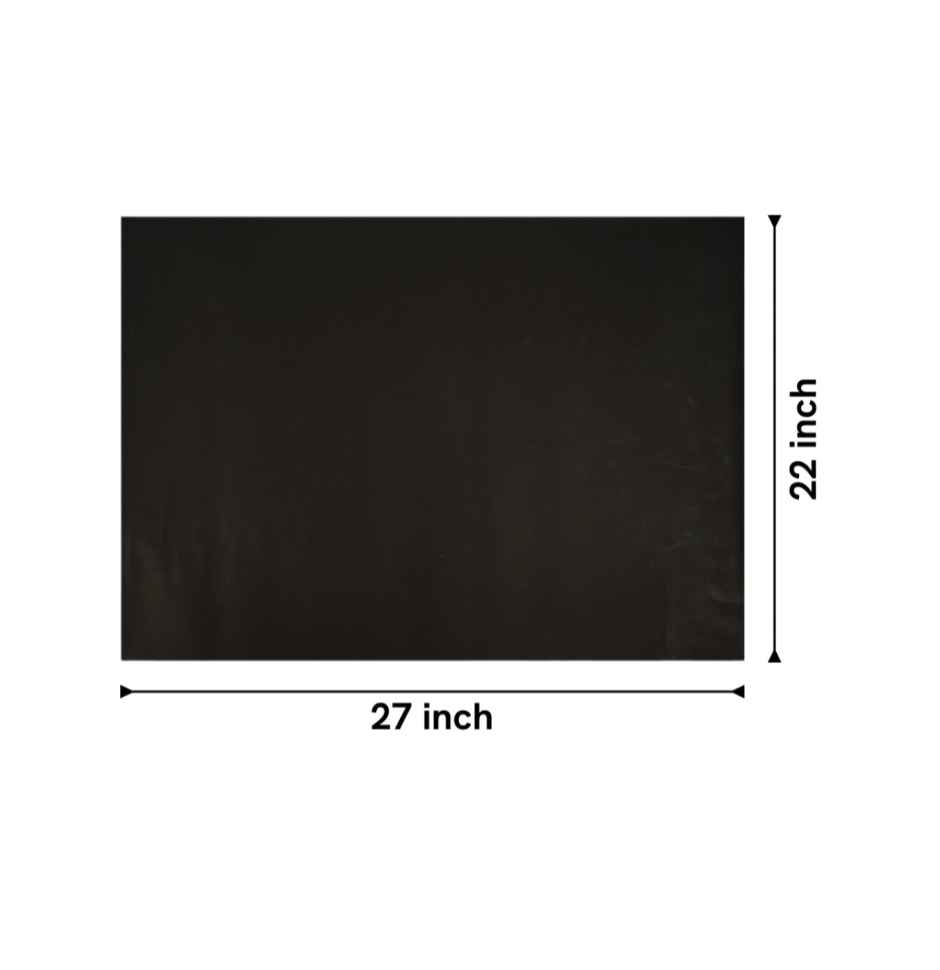 Paperbees Black Chart with Box Packing Full Size A1 | 56 x 70 cm (22 x 27.5 in) | Unruled | A1