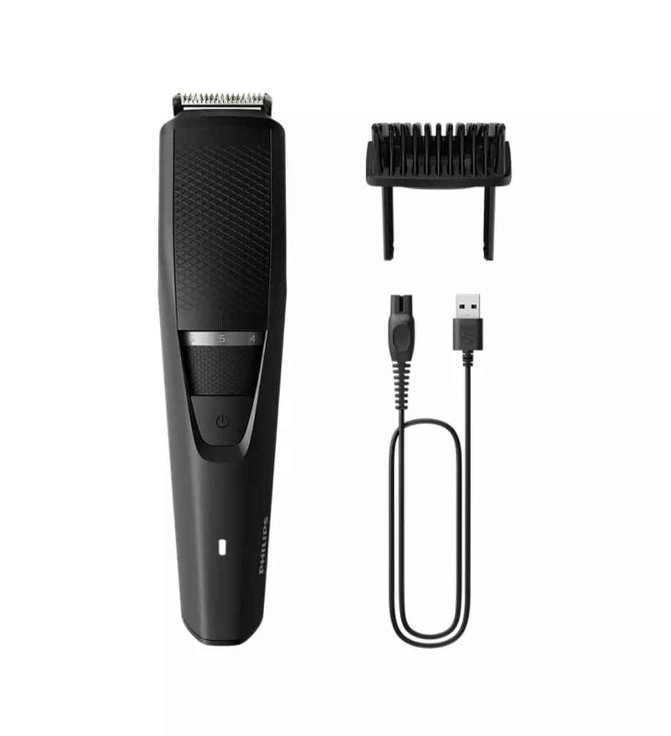 Philips Cordless Beard Trimmer for Men with Lift & Trim Technology|10 Length Setting|BT3302/15
