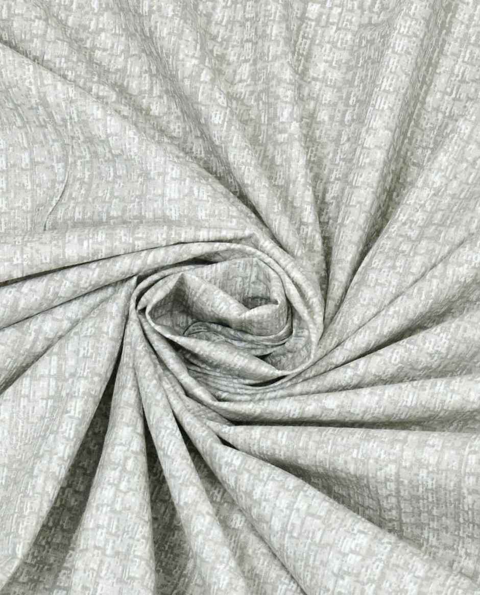 DREAM WEAVERZ King Size Bedsheet With 2 Pillow Covers | 100% Cotton| Light Grey