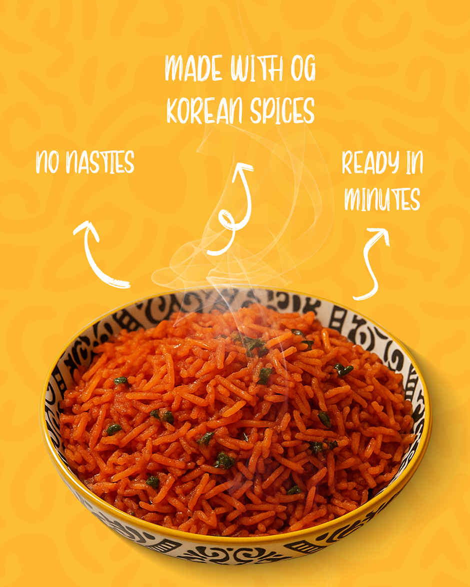 Instabites Korean Veg Fried Rice