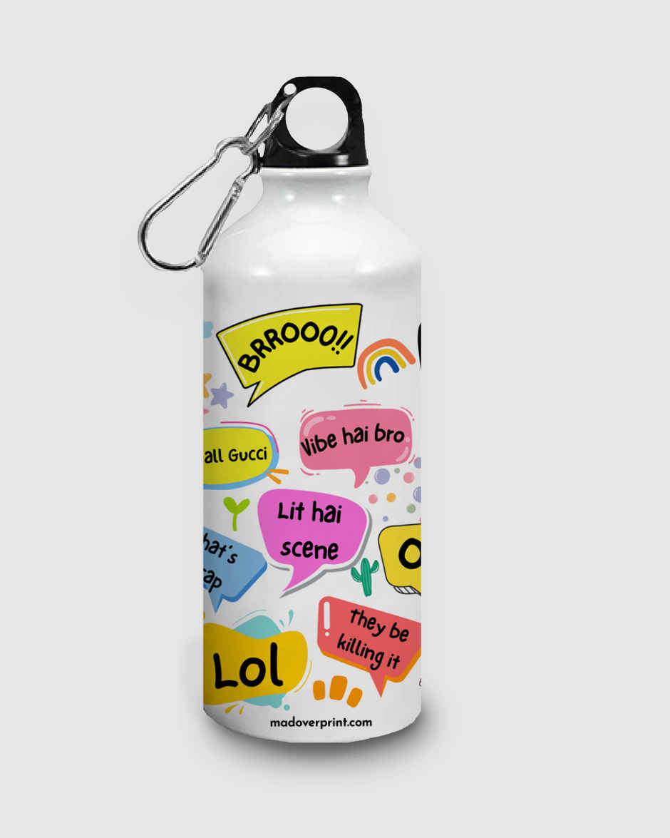 Mad Over Print Friends Stickers Sipper